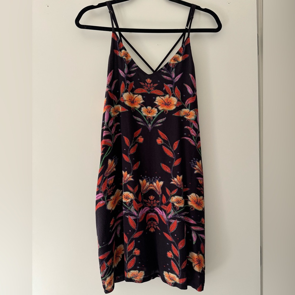 Black Floral Dress
